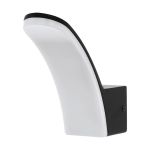 Eglo Luce Da Parete Fiumicino Esterni Aluminium Nero 11.5W 1200lm - 830 Luce Calda - 