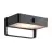 Nordlux Saulio Luce Da Parete Aluminium Nero 4.45W 370lm - 830 Luce Calda -  | IP44 - Solar
