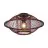 Good&Mojo Luce da soffitto Maui Bambù Burgundy S | Adatto per 1x E27 