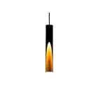 Eglo Luce Pendente Barbotto Acciaio Nero, Oro 4.5W 345lm - 830 Luce Calda -  | Adatto per GU10